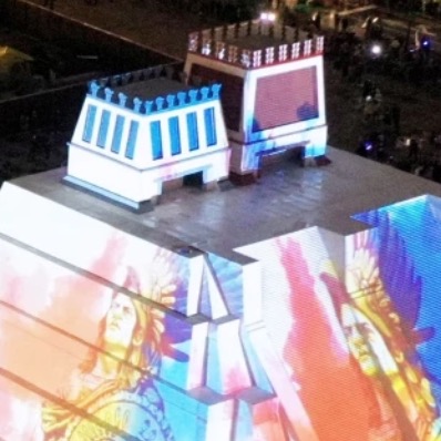 Was Mexico City’s Pyramid Light Show A Victory For Decolonization – Or For Revisionist History?