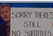 In Britain, Subtitles May Finally Be Returning After Fire