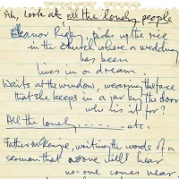 Paul McCartney Writes About The Genesis Of “Eleanor Rigby”