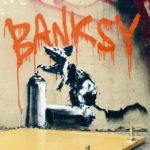 Christopher Walken Paints Over A Banksy On Camera