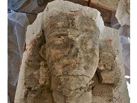 Large Limestone Sphinxes Unearthed In Luxor