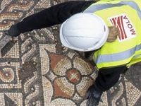 1,800-Year-Old Roman Mosaic Floor Unearthed In London