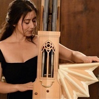 The Original Laptop?  A Tiny Medieval Pipe Organ With Hand-Pumped Bellows