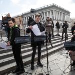 Kyiv Orchestra Performs In City’s Central Square
