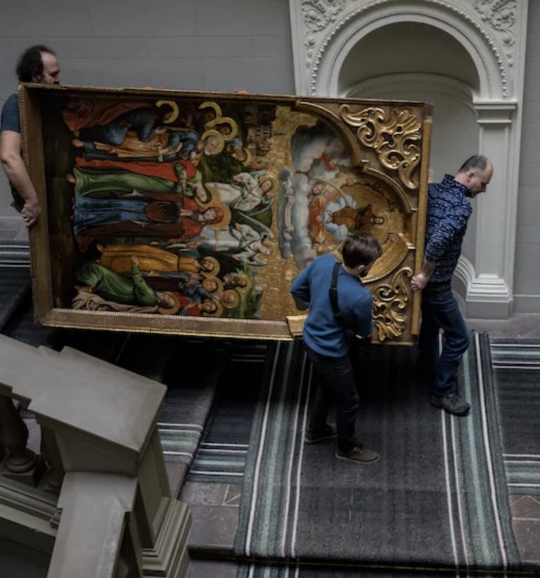 Lab In Virginia Working To Save Ukraine Treasures