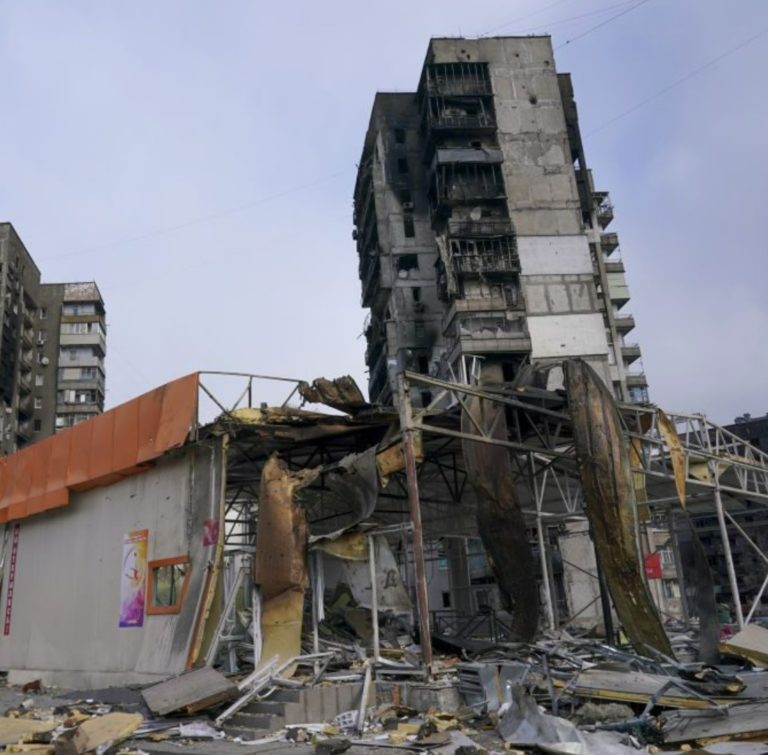 Russians Bomb Ukraine Art School