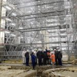 Restoration Workers At Notre-Dame In Paris Unearth Medieval Tombs