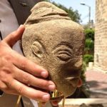 Farmer At Work Digs Up 4,500-Year-Old Sculpture