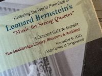 Leonard Bernstein Wrote A String Quartet? Who Knew?