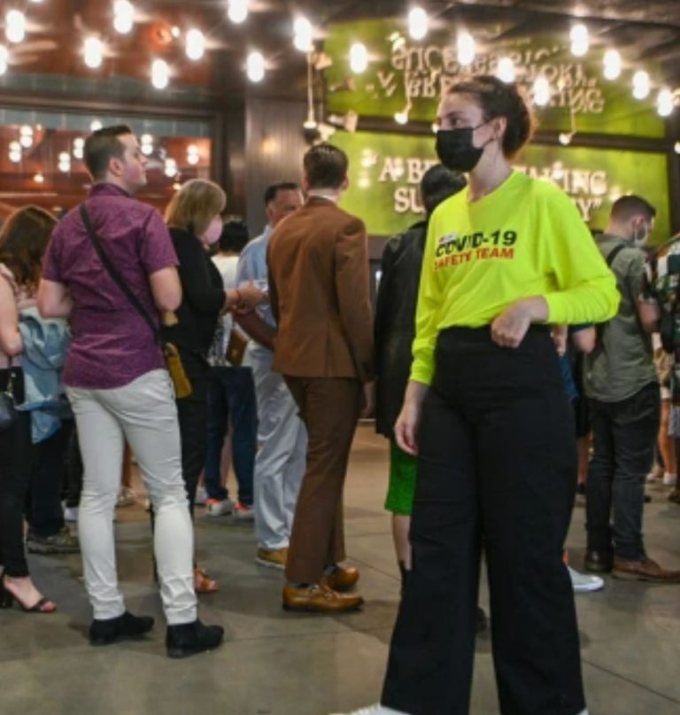 The Workers Who Checked COVID Status For Broadway Theatres