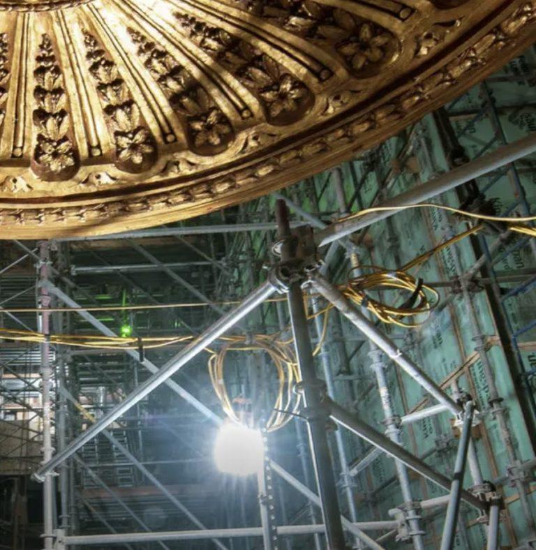 How They Lifted A Historic Times Square Theatre Thirty Feet