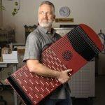 Behold The Harpejji, A Cross Between A Piano And A Guitar
