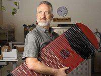 Behold The Harpejji, A Cross Between A Piano And A Guitar