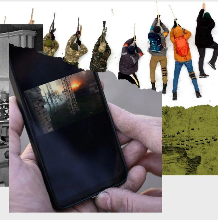 Ukrainians Are Using Their Smartphones To Help Defend Their Country. Are They Still Civilians?