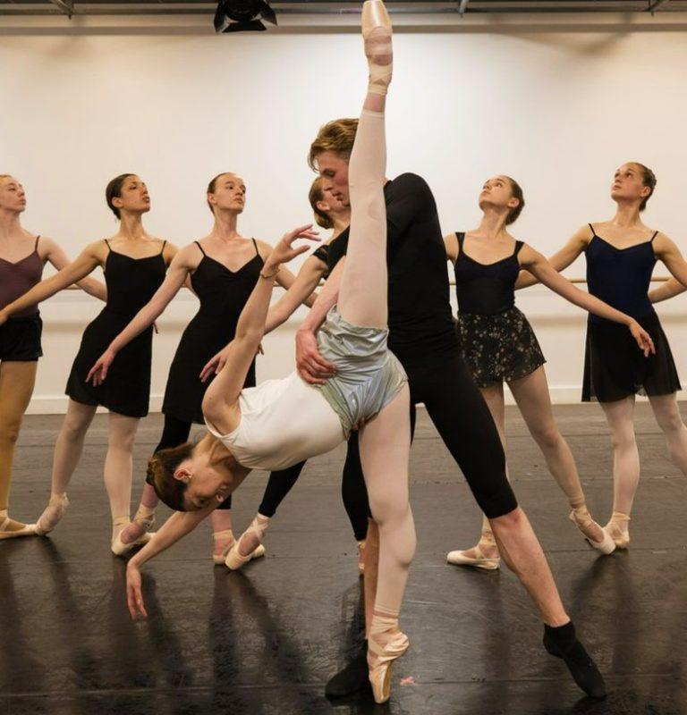 The Ukrainian Dancers Dancing In Paris