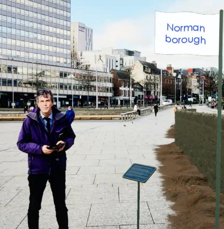 Experiencing History Of A Place Through Augmented Reality