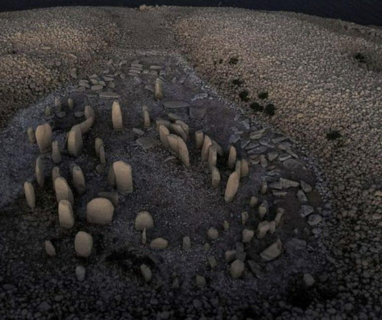 Drought Exposes Ancient Spanish StoneHenge
