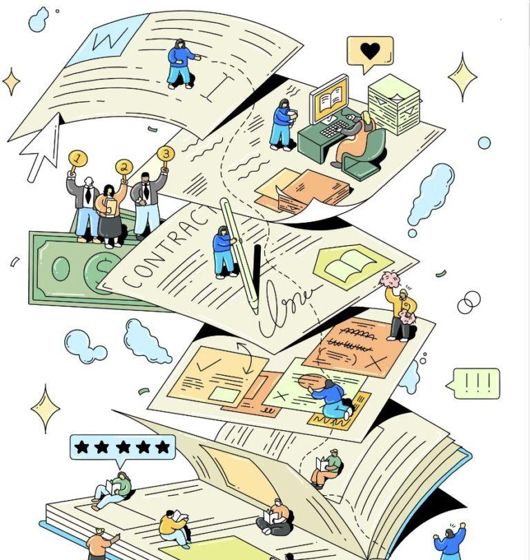 How A Book Goes From Idea To Bookstore