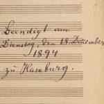 Cleveland Orchestra Receives An Extraordinary Gift: The Only Complete Manuscript Of Mahler’s 2nd Symphony