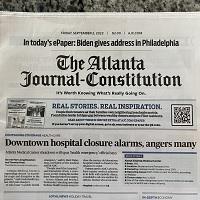 Atlanta Journal-Constitution To Stop Publishing In Hard Copy On Weekdays: Report