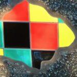 France’s Anonymous Street Artist Fills The Cracks With Colorful Mosaics