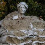 The Monuments Of Kyiv, Sandbagged For Protection Against Russian Drones And Missiles