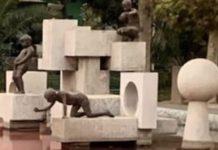 An Artist Has Turned Iran’s Fountains Blood Red