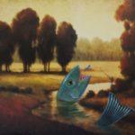 The Artist Who Travels America “Improving” Bad Hotel Art