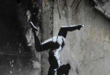 A New Banksy Goes Up In Ukraine