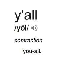 A Brief History Of “Y’all”