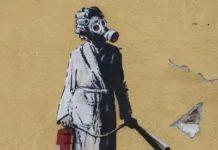 Ukraine Detains Eight People Over Banksy Theft
