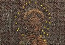 Rare Embroidered Medieval Icon Unearthed In Russia