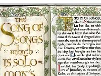 Why Is An Erotic Love Poem, One That Never Really Mentions God, In The Middle Of The Old Testament?