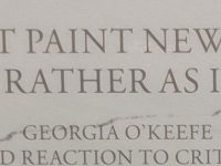 They Misspelled Poor Georgia O’Keeffe’s Name On The Wall Of The New Terminal At Grand Central Station