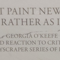 They Misspelled Poor Georgia O’Keeffe’s Name On The Wall Of The New Terminal At Grand Central Station