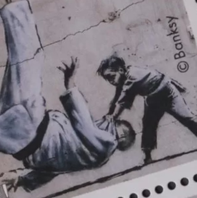 Ukraine Issues A Banksy-Based Stamp