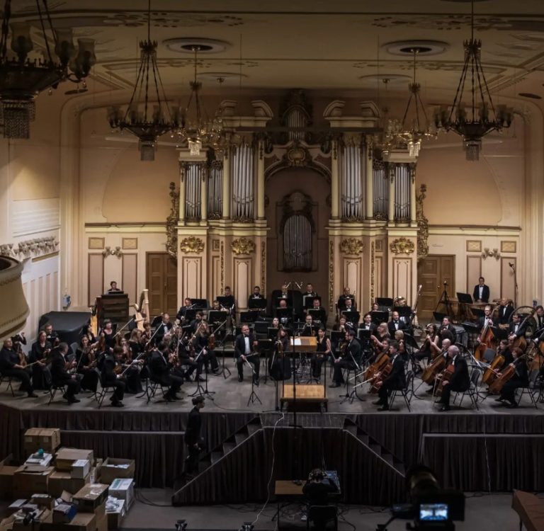 Ukrainian National Orchestra Arrives At Carnegie Hall