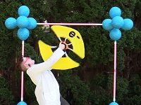 Dancing In A White Lab Coat With Yellow Fans And Blue Balloons: See The Winner Of This Year’s “Dance Your Ph.D.” Contest