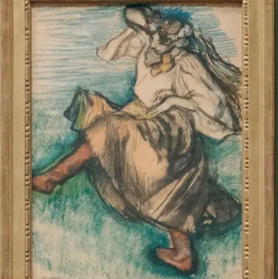 This Degas Dancer Is Now Wearing A Ukrainian Dress