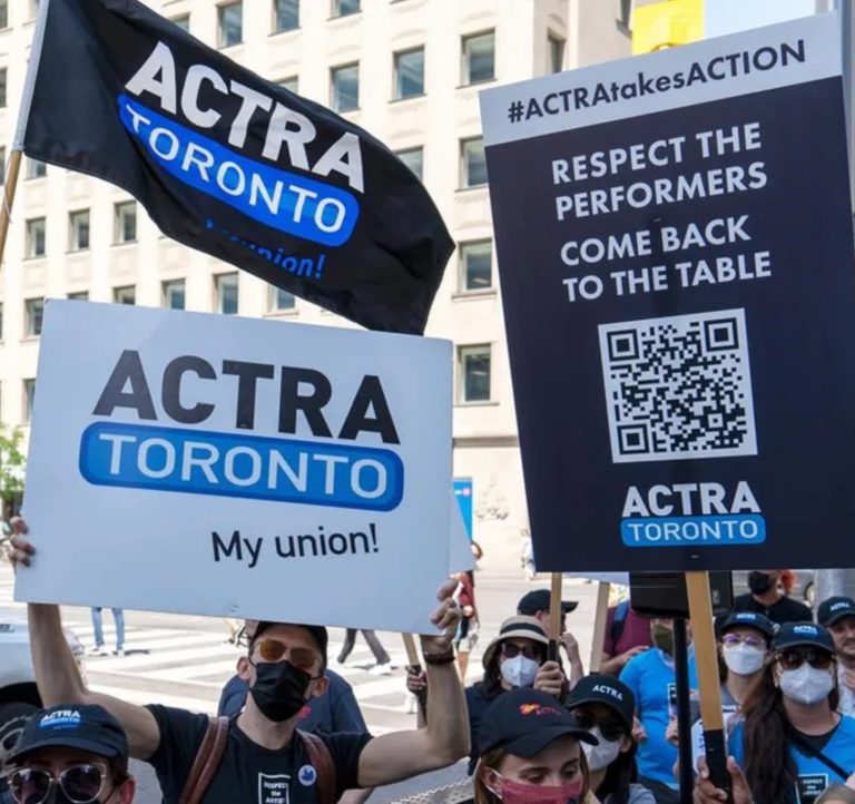 Canadian Actors Union Calls For Boycotts