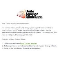 A County In Texas Considers Closing Its Public Libraries Rather Than Returning To The Shelves The Books It Banned