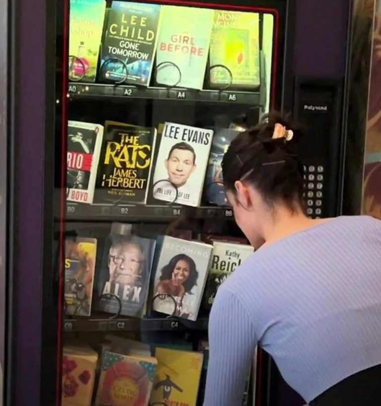 Meet Manchester’s Book-Swapping Vending Machine
