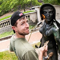 A City’s Nearly 40 Public Sculptures Get Their Yearly Baths