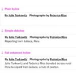 The New York Times Tries Out “Enhanced Bylines”