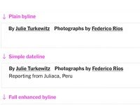 The New York Times Tries Out “Enhanced Bylines”