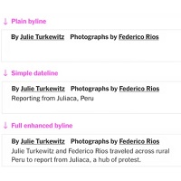 The New York Times Tries Out “Enhanced Bylines”