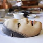 Watching A Master Craftswoman Make A Mask For Noh Theater