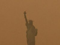 The Strange Sepia Beauty Of Photographs Of The Smoke-Filled Skies