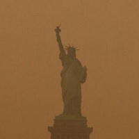 The Strange Sepia Beauty Of Photographs Of The Smoke-Filled Skies
