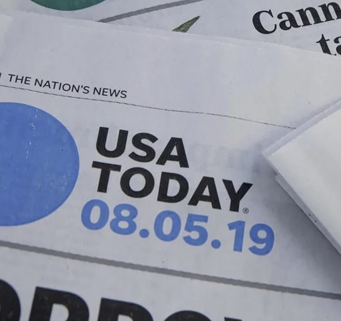USA Today Resumes Publishing Book Bestseller List